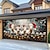 cheap Christmas Garage Door Covers-Christmas Outdoor Garage Door Cover Xmas Banner Highland Cattle Large Christmas Backdrop Decoration for Holiday Outdoor Garage Door Home Wall Decorations