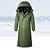 levne Fleece a 3 v 1 bundy-Pánské Zimní kabát Polar Dağcı Montu Zima Venkovní Zahřívací Zateplená podšívka Voděodolné Odolný proti poškrábání Svrchní oblečení cestování Černá Zelená