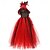 baratos Vampiros Sanguinários-Bruxa Vampiros Scarlet Witch Dia das Bruxas Roupa Fantasia fantasia Noite de Walpurgis Crianças Para Meninas Carnaval Espetáculo Festa Fantasias fáceis de Halloween Vestir-se