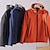 preiswerte Fleece &amp; 3 in 1 Jacken-Herren Fleecejacke für Wanderer Winter Draussen warm Fleece-Futter Wasserdicht Windundurchlässig Vliesjacken Voller Reißverschluss Klettern Camping / Wandern / Höhlenforschung Reisen Schwarz