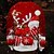 baratos Coleção de Impressões Engraçadas de Natal-Natal Papai Noel Rena Pullover Moletom engraçado de natal Impressão 3D 3D Natal Arte Gráfica Para Casal Homens Mulheres Adulto Natal Baile de Máscaras Impressão 3D Festa Festival