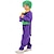 preiswerte Joker-Stil-Joker Clown Halloween Outfits Cosplay Perücken Suicide Squad Cosplay-Kostüm Kinder Jungen Karneval Maskerade Party / Abend Einfache Halloween-Kostüme Verkleiden