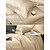 baratos Coleção de elite-Conjunto de cama com capa de edredom de 4 peças, 100% algodão orgânico, tecido macio e respirável, inclui capa de edredom e fronhas para um sono confortável