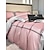 baratos Coleção de elite-Conjunto de cama com capa de edredom de 4 peças, 100% algodão orgânico, tecido macio e respirável, inclui capa de edredom e fronhas para um sono confortável