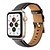 economico Cinturini per Apple Watch-Cinturino in pelle Compatibile con Cinturino dell&#039;Apple Watch 38mm 40mm 41mm 42mm 44mm 45mm 49mm Chiusura in metallo Lusso Regolabili Vera pelle Cinturino di ricambio per iwatch Ultra 2 Series 9 8 7