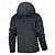 billige Fleece og 3 i 1 jakker-Herre Dame Turjakke Vinter utendørs Vanntett Vindtett Forside Glidelås Lett jakke Hellengdes glidelås Camping / fotturer / grotting Svart Krystall Grønn Kakifarget Grå