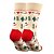 billiga herrstrumpor-Herr 5 par Multipack Socka Crew strumpor Vardagliga strumpor Julstrumpor Rubinrött Marinblå Färg Julgran Jul Dagligen Semester Medium Höst Vinter Mode Ledigt