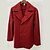 levne Pánský trenčkot-Pánské Peacoat Trenčkot Denní Dovolená Podzim zima Polyester Zahřívací Svrchní oděvy Oblečení Módní Klasické Bez vzoru Kapsy Klopa Dvouřadé