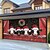 cheap Christmas Garage Door Covers-Christmas Outdoor Garage Door Cover Xmas Banner Highland Cattle Large Christmas Backdrop Decoration for Holiday Outdoor Garage Door Home Wall Decorations