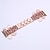 baratos Pulseiras de Apple Watch-Pulseira de joias Compatível com Pulseira Apple Watch 38mm 40mm 41mm 42mm 44mm 45mm 49mm cadeia dupla Luxo Ajustável Lega pulseira de substituição para iwatch Ultra 2 Series 9 8 7 SE 6 5 4 3 2 1