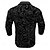 abordables Polo classique pour homme-Halloween Homme Motif Floral Chemises Polo Gaufre Polos de Golf manche longue Polos Col Sombre Vacances Tenue de soirée Tenue Quotidienne Boutons Impression 3D Printemps Automne Hiver Noir Bleu Orange