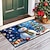 abordables tapis et nattes de Noël-décorations de Noël paillasson bonhomme de neige tapis de cuisine tapis de sol tapis antidérapant tapis résistant à l&#039;huile tapis intérieur extérieur décor de chambre tapis de salle de bain tapis