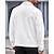 preiswerte Herren-Oberhemden-Herren Hemdjacke Overshirt Jacke Einfach Urlaub Alltagskleidung Weiß Langarm Revers Herbst Winter Bekleidung Jacquard
