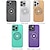 voordelige iPhone-hoesjes-telefoon hoesje Voor iPhone 16 Pro Max Plus iPhone 16 iPhone 16Plus iPhone 16 Pro Max iPhone 15 iPhone 15 Pro Max iPhone 13 12 Pro Max Mini iPhone 13 12 Pro Max Wallet Card Case met standaard