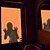 billige Halloween klistermærker-halloween wallstickers - selvklæbende glasvinduesdekorationer med spøgelseshænder, kvindelige spøgelser, blodhåndaftryk og fodspor