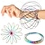 billiga Gags &amp;amp; Practical Joke Toys-mystiska flödesringar armleksak - 3d kinetisk fjäderarmband med magisk ring, slinky design och färgstarkt utseende - perfekt present till jul, halloween, tacksägelsedagen och påsk
