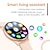 abordables Relojes inteligentes-KT77 Reloj inteligente 1.46 pulgada Smartwatch Reloj elegante Bluetooth Podómetro Recordatorio de Llamadas Seguimiento del Ejercicio Compatible con Android iOS Mujer Hombre Larga espera Llamadas con