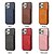 economico Cover per iPhone-telefono Custodia Per iPhone 17 Pro Max 17 Air 16 15 14 Pro Max Plus 13 12 11 Pro Max Mini Copertura Posteriore con Supporto Magnetico Slot per Carte Retrò TPU Pelle PU