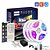 Χαμηλού Κόστους Έξυπνες Λωρίδες Φωτός-20m 65ft rgb strip lights tuya wifi smart 5050 bluetooth φωνητικός έλεγχος μουσικής 40 πλήκτρα τηλεχειριστήριο ελέγχου εφαρμογής alexa διακόσμηση κρεβατοκάμαρας σαλονιού 5m/10m/15m/20m