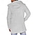 abordables Manteaux &amp; vestes-Homme Caban Trench du quotidien Vacances Automne hiver 50% coton Chaud Vêtements d&#039;extérieur Vêtement Tenue Mode Classique Plein Poche Capuche Double Boutonnage