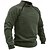 levne Fleece a 3 v 1 bundy-Pánské Polar Dağcı Montu Fleece Zima Venkovní Teplý Yumuşak Pohodlné Fleecové bundy Celý Zip Kempování a turistika cestování Zimní sporty Tmavě šedá Lesní zelená Námořnická modř Σκούρο Χακί Světl