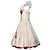 preiswerte Zombies-Zombie Gespenstische Braut Halloween Cosplay Kostüm Partykostüm Maskerade Outfits Cosplay Erwachsene Damen Maskerade Karneval Leistung Party Halloween Einfache Halloween-Kostüme Verkleiden
