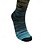 preiswerte Sport-Socken-5 Paare Herren Kompressionsstrümpfe Wandersocken Außen Atmungsaktiv Weich Dehnbar Komfortabel Socken Kompressionssocken Patchwork Chinlon Dunkelgrau Gelb Blau für Jagd Radsport / Fahhrad Camping
