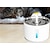 billige Hundeskåler og fôrautomater-Hunder Katter Små pelsdyr Automatisk drikkeskål / Hundekatteskåler 3 L Rustfritt stål ABS + PC Automatisk Enkel å installere Fontene Ensfarget Hvit Boller og fôring Hjem