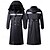 levne Fleece a 3 v 1 bundy-Pánské Zimní kabát Polar Dağcı Montu Zima Venkovní Zahřívací Zateplená podšívka Voděodolné Odolný proti poškrábání Svrchní oblečení cestování Černá Zelená