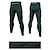 economico Pantaloni da Corsa &amp; Collant-Per uomo Ghette Pantaloni da corsa Leggings a Compressione Pantaloni da tuta Tasca Fascia Elastica Vita Alta Collant Interno All'aperto Sport &amp; Outdoor Estate Autunno Asciugatura Rapida Leggero