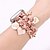 baratos Pulseiras de Apple Watch-Pulseira de joias Compatível com Pulseira Apple Watch 38mm 40mm 41mm 42mm 44mm 45mm 49mm cadeia dupla Luxo Ajustável Lega pulseira de substituição para iwatch Ultra 2 Series 9 8 7 SE 6 5 4 3 2 1