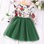 preiswerte Casual Kleider-Ostern Mädchen&#039; 3D Blume Kleid Rüschenkleid Langarm Frühling Herbst Urlaub Täglich Festtage Schön Süß kinderkleidung 4-7 Jahre Casual kleid A Linie Kleid Tüll-Kleid Knielang Regular Fit