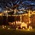 abordables Funciona con energía solar-Elegante cadena de luces solares navideñas para recepción de bodas, 8 modos, IP65, resistente al agua para exteriores&amp;amp;Decoración navideña de año nuevo para interiores