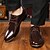 economico Formale-scarpe oxford in vernice da uomo - eleganti scarpe eleganti con lacci e design strutturato per occasioni speciali e di lavoro