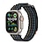abordables Bracelets Apple Watch-Bracelet Sport Compatible avec Bracelet Apple Watch 38mm 40mm 41mm 42mm 44mm 45mm 49mm Fermoir en métal Ajustable Respirable Nylon Bracelet de remplacement pour iwatch Ultra 2 Series 9 8 7 SE 6 5 4 3