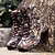baratos Botas de combate-botas de caminhada camufladas masculinas para atividades ao ar livre – à prova d&#039;água, duráveis e leves com sola antiderrapante para caça e trekking