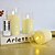 abordables Bougies lumineuses-Bougie Télécommande Marche / Arrêt Noël Halloween Alimenté par piles AAA 3 Pièces