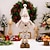 billige Samlefigurer-strekkbare julefigurer, julepynt julefest, nisse, snømann og utvidbare dukker med rein for feriestemning