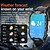 cheap Smartwatch-T26 Smart Watch 1.96 inch Smartwatch Fitness Running Watch Bluetooth Temperature Monitoring Pedometer Call Reminder Compatible with Android iOS Women Men Long Standby Hands-Free Calls Waterproof IP68