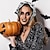 tanie Akcesoria do stylizacji włosów-bandany szydełkowe dla kobiet czaszka pajęczyna szydełkowa chusta na głowę czarna szydełkowa opaska na głowę halloween dzianinowa chusta na głowę