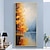 cheap Oil Paintings-Hand Painted Abstract Landscape Handmade Oil Painting On Canvas Large Flower Tree Wall Decor Modern Wall Art Home Decor No Frame