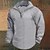 abordables Sweat-shirts basiques-Homme Sweat-shirt Sweat-shirt gaufré Sweat-shirt quart de fermeture éclair Noir Blanche Vin Vert Véronèse Kaki Demi-zip Uni A côtes Quart de zip Texturé Noël Quotidien Fête non imprimable Polyester