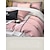 baratos Coleção de elite-Conjunto de cama com capa de edredom de 4 peças, 100% algodão orgânico, tecido macio e respirável, inclui capa de edredom e fronhas para um sono confortável