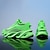 baratos Ténis para Homem-tênis esportivos masculinos de malha verde neon – tênis de corrida leves e respiráveis com design de sola exclusivo para uso esportivo e casual