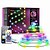 abordables Lumières intelligentes-Lampe LED intelligente Tuya contrôle par point intelligent lumière en cuir lumière de Noël étanche IP68 contrôlée par WiFi guirlande lumineuse LED colorée alimentation USB avec télécommande