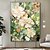 economico Quadri fiori/botanica-pittura a olio fatto a mano impressionismo dipinti floreali dipinti a olio fatti a mano fiori pittura astratta rosa fiore pittura paesaggio floreale arte murale tela pittura primaverile per soggiorno