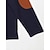 baratos Camiseta de malha waffle-Homens Camisa Waffle T-shirt Camisa de manga longa Manga Longa Quarter Zip Primavera &amp; Outono Estações Cruzadas Retalhos Diário Casual Estilo de rua Patchwork Zíper Ao ar livre Rua Casual Preto Azul