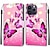 voordelige iPhone-hoesjes-telefoon hoesje Voor iPhone 14 Pro Max Plus 13 12 11 Pro Max Achterkant met standaard met polsband Kaartsleuf Retro TPU PU-nahka
