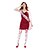 economico Orrore Classico-Zombie signorina Argentina La signorina receptionist morta Halloween Costume Cosplay Beetlejuice Costume Spaventoso Costume Sexy Adulti Per donna Carnevale Feste Costumi di Halloween facili Vestirsi