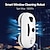 cheap Cordless Vacuum-Ultra Thin Robot Vacuum Cleaner Window Cleaning Robot Window Cleaner Electric Glass Limpiacristales Remote Control for Home